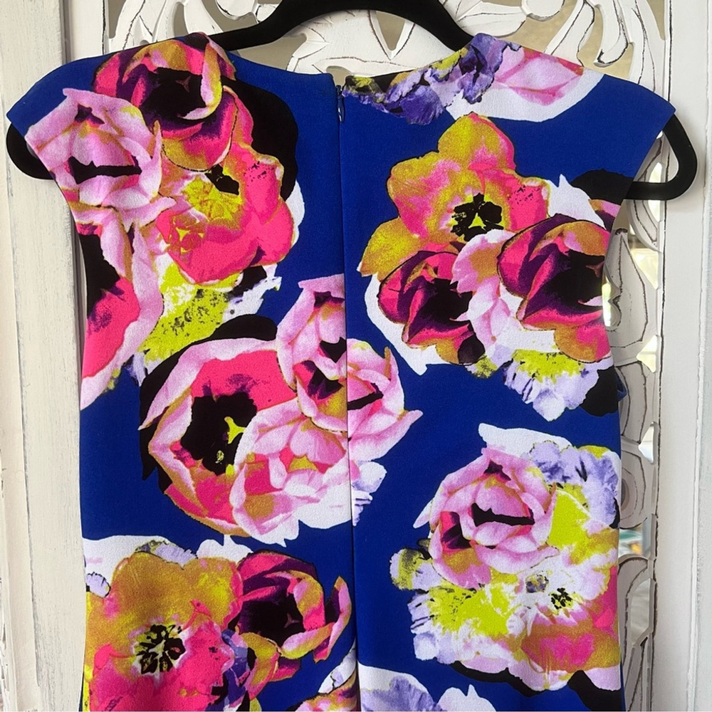 Studio by Tahari Levine Floral Print Dress Size 4 - Picture 7 of 10